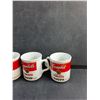 Image 4 : (5) Ceramic Campbell's Tomato Soup Mugs
