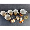 Image 5 : Ceramic Coffee Mugs, Puppy and Toucan Decorations