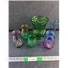 Image 1 : 6 Glass Flower Vases