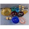 Image 5 : Various Glass Bowls, Brass Pitcher Decorations, Salt & Pepper Shakers and Mugs