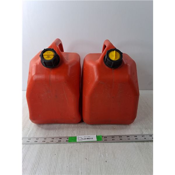 (2) Jerry Cans
