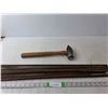 Image 1 : Blacksmith Hammer 15" Long, Threaded Rods Up to 29.25" Long