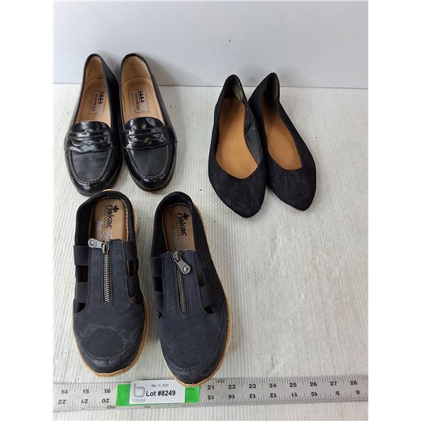 (3) Pairs of Women's Shoes-9, 8, 75,