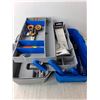 Image 3 : Flambeau Tackle Box with Hooks, Gloves, Misc.