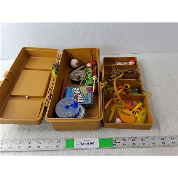 Old Pal Tacklebox with Hooks