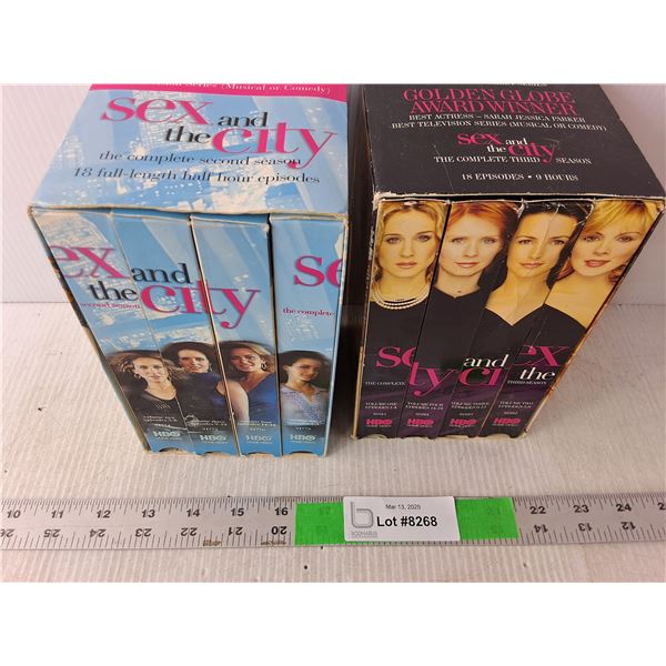 Sex and the City Seasons 2 & 3 on VHS