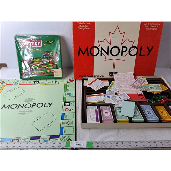Vintage Monopoly Game, Pilsner Board Game-Sealed
