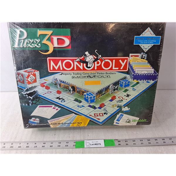 Puzz3D Monopoly Game-Sealed