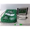 Image 1 : Sask Roughriders Electronic Score Board- Powers On & Bag