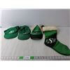 Image 1 : (3) Sask Roughriders Hats, Stocking