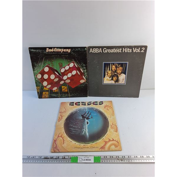 (3) Vinyl Records