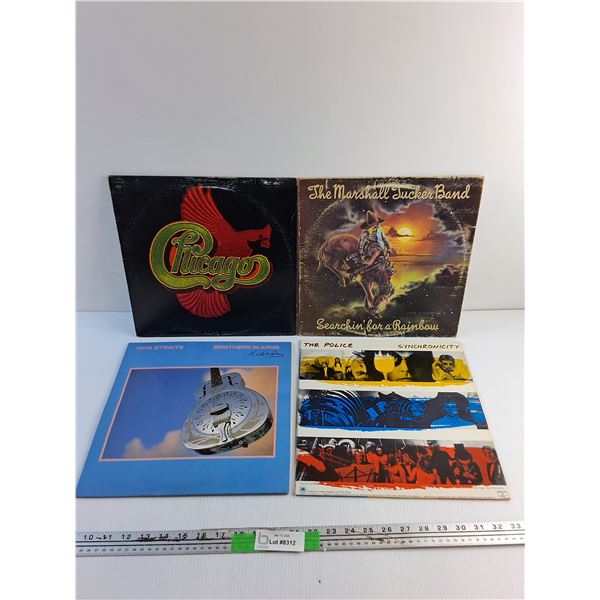 (4) Vinyl Records