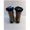 Image 4 : Pair of Tan/Brown Size 6 Woman's Winter Boots