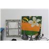 Image 2 : Plastic Basket, Speakers, Photo Frame, Calculator, Envelopes, Spatula and Misc