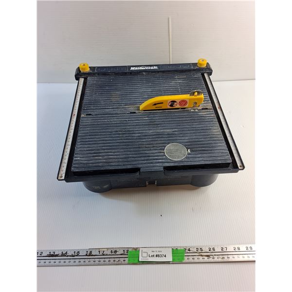 Mastercraft Wet Tile Saw