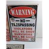 Image 2 : (3) Wall Hanging Signs