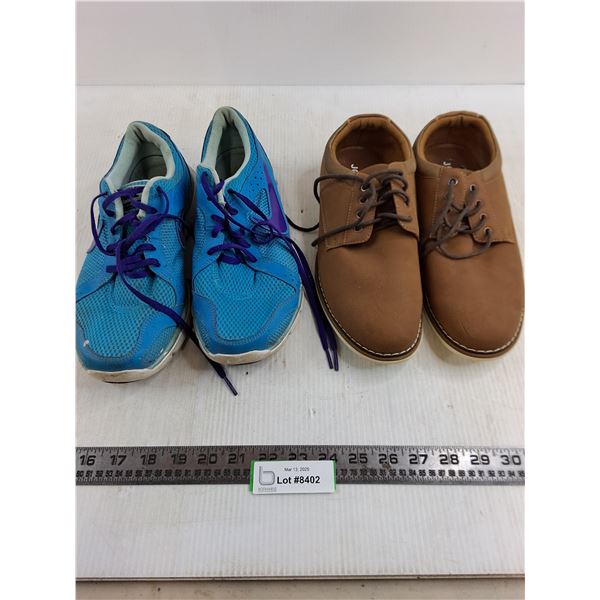 (2) Pairs of Shoes (Nike Size 9.5 & Joe Fresh Size 9)