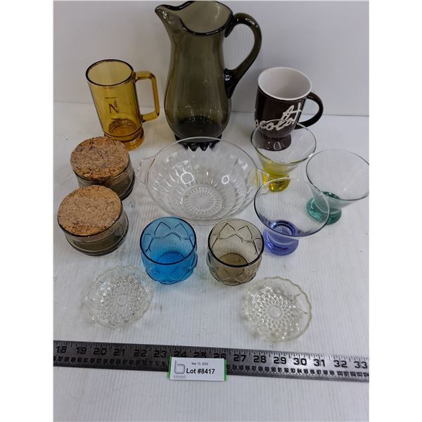 Assorted Glassware Lot
