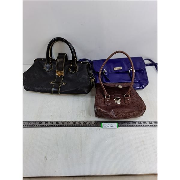 (3) Women's Hand Bags