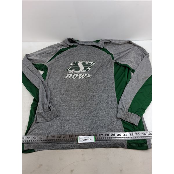 Saskatchewan Roughriders Shirt - Size Large Approx
