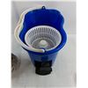 Image 2 : * Wicker Laundry Basket, Euro Mop Pail with Mop, XBox & PowerA Video Game Controllers