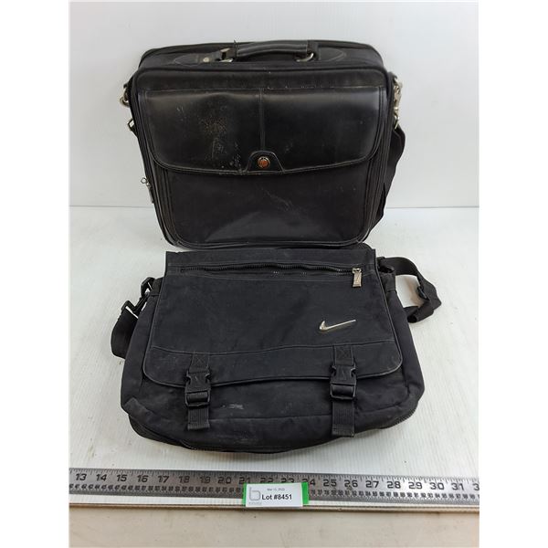 (2) Laptop Shoulder Bags (Nike & TT)