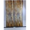 Image 1 : Pair of Canvas Wall Art "Birch Trees" 35.5" x 11.5"