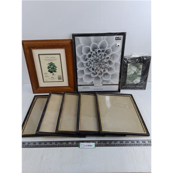 (8) Assorted Picture Frames