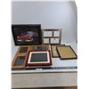Image 1 : (7) Assorted Picture Frames & Framed Wall Art 17" x 13.5"