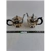 Image 1 : (2) Vintage Silver Plated Teapots