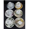 Image 2 : (6) Fine China Tea cups & Saucers