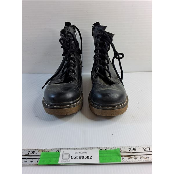 Faux Leather High Boots size 11