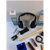 Image 6 : Sennheiser Headphones, Folding Knives, Teeth Whitening Gel, Flute, Water Bottle and Foam Insoles