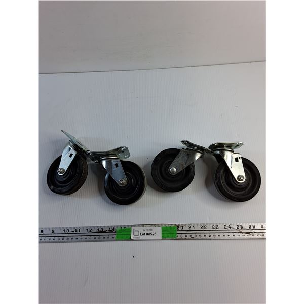 (4) Caster Wheels