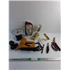 Image 1 : Wire, Replacement Cartridge Filters, Vintage Lamp, Electric Nail Gun and Misc