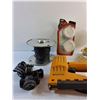 Image 2 : Wire, Replacement Cartridge Filters, Vintage Lamp, Electric Nail Gun and Misc