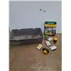 Image 1 : Micro Spray Flower Bed Watering Kit, Plastic Tote and UPB Irrigation Modules