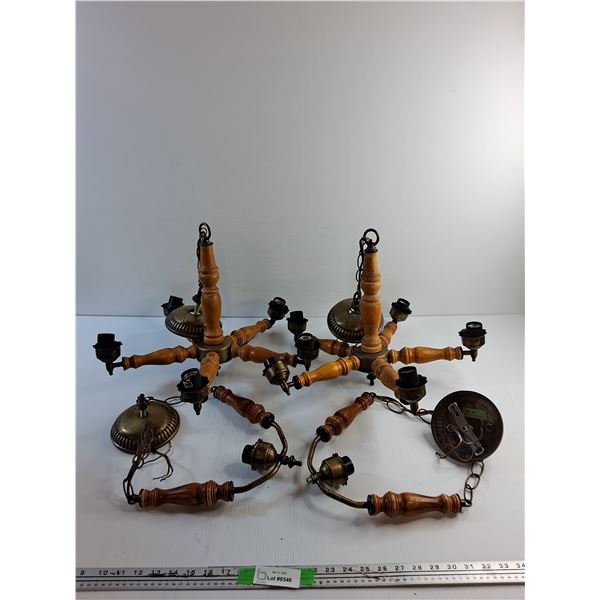 (4) Ceiling Light Fixtures