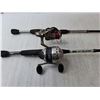 Image 3 : (2) Adjustable Fishing Rods Up to 72" Tall