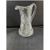 Image 2 : Crystal & Glass Decanters Up to 9.5" Tall, Crystal Pitcher