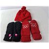 Image 3 : (3) Women's Shirts- S/L/XL, (2) Pairs of Mittens & Toque