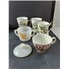 Image 2 : Dish Lot- Teacups, Wine Glasses, Vase, Misc.