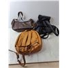 Image 2 : (3) Bags- Gap, Leather, Lou-ella