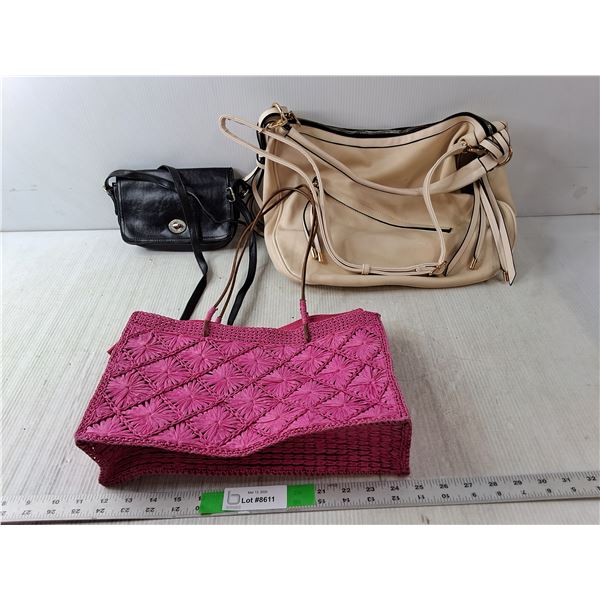 (3) Purses- Jessica, Fiori, Other