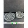 Image 1 : Crystal Serving Platter and Bowl