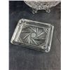 Image 4 : Crystal Lidded Dish, Ash Tray and Candy Dish