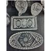 Image 6 : Crystal Trays, Goblets, Candy Dish and Creamers