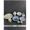 Image 1 : Dining & Decorative Plates, Bowls, Egg Cup, Salt & Pepper Shakers and Syrup Bottle