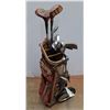 Image 2 : Golf Clubs, Golf Club Bag and Stand