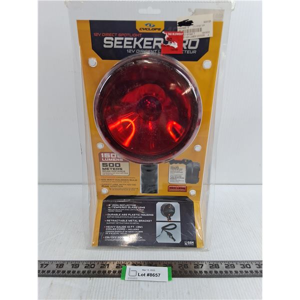 Cyclops Seeker Pro 12V Direct Spotlight (NIB)